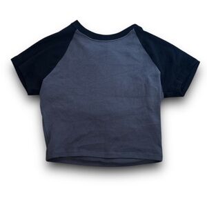 COPY - Hollister COTTON CREW BABY TEE Size xxs